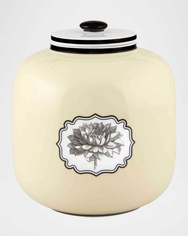 Herbariae Porcelain Vase